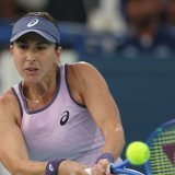 Belinda Bencic a cueilli le titre à Abou Dhabi, son premier en tant que maman KEYSTONE/EPA/ALI HAIDER